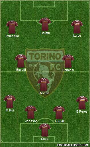 Torino Formation 2016