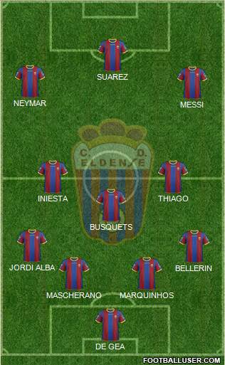 C.D. Eldense Formation 2016