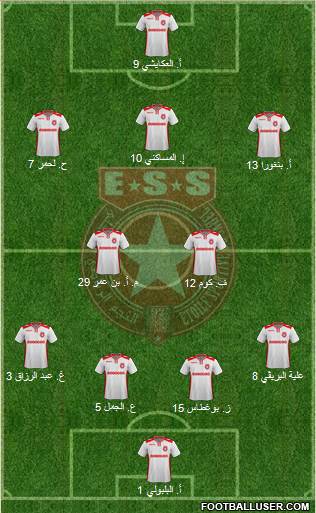 Etoile Sportive du Sahel Formation 2016