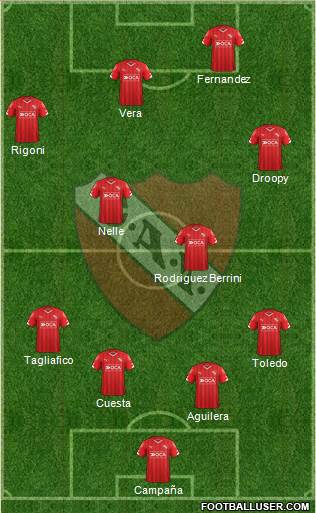Independiente Formation 2016