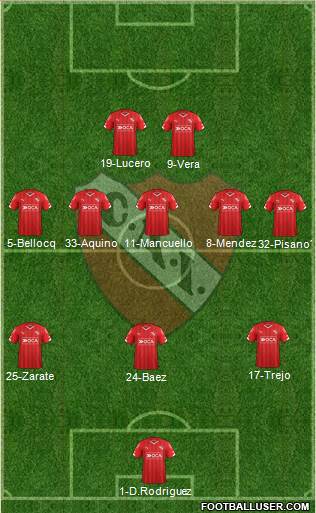 Independiente Formation 2016