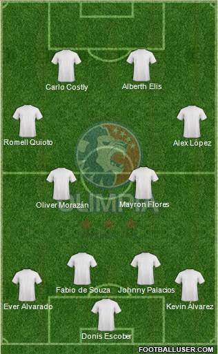 CD Olimpia Formation 2016
