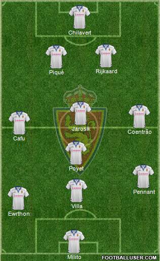 R. Zaragoza S.A.D. Formation 2016