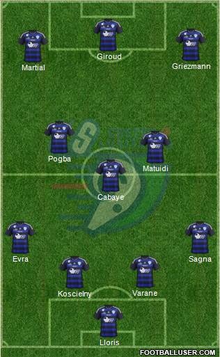 Union Sportive Créteil-Lusitanos Football Formation 2016