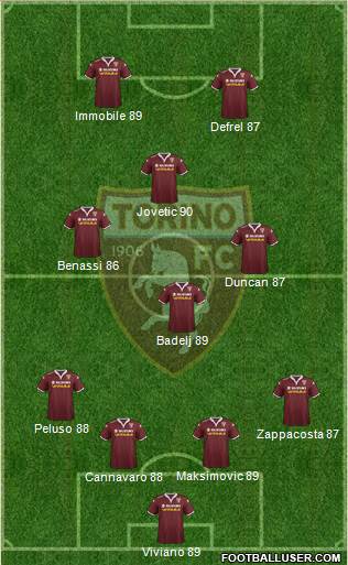 Torino Formation 2016