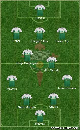 Racing Club de Ferrol S.A.D Formation 2016