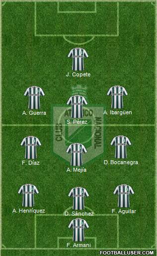 CDC Atlético Nacional Formation 2016