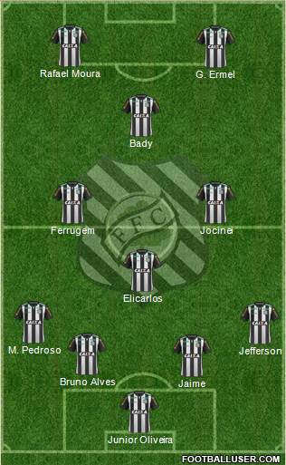Figueirense FC Formation 2016