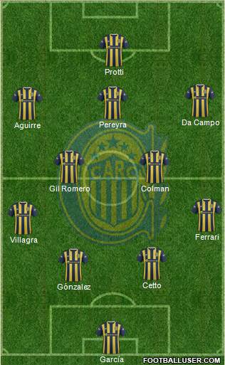 Rosario Central Formation 2016