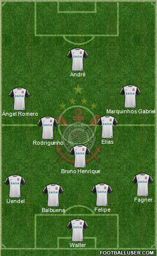 SC Corinthians Paulista Formation 2016