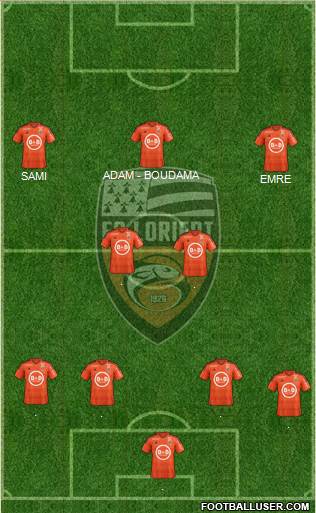 FC Lorient Bretagne Sud Formation 2016