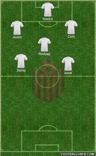 KF Shkendija HB 79 Tetovo Formation 2016