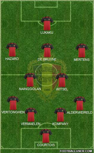Belgium Formation 2016
