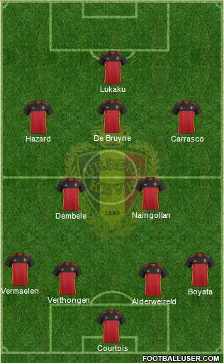 Belgium Formation 2016