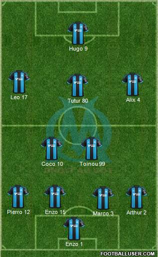 Olympique de Marseille Formation 2016