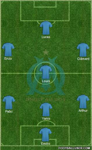 Olympique de Marseille Formation 2016