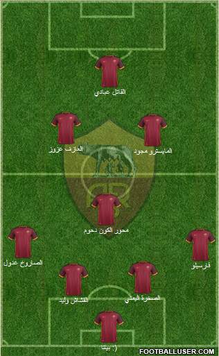AS Roma Formation 2016