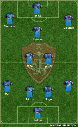 Stade Brestois 29 Formation 2016