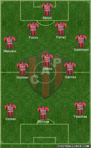 Patronato de Paraná Formation 2016