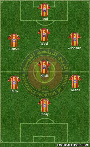 Espérance Sportive de Tunis Formation 2016