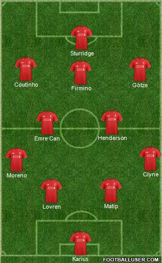 Liverpool Formation 2016