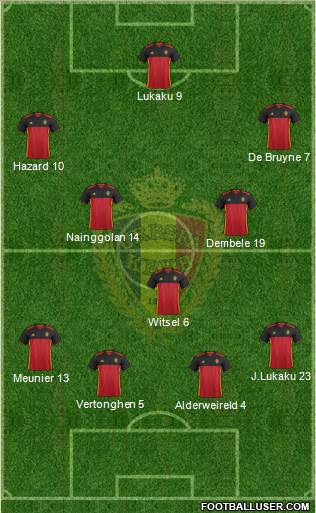 Belgium Formation 2016