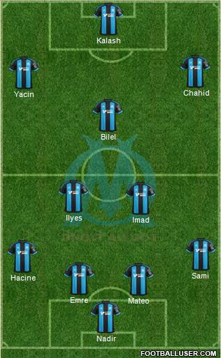 Olympique de Marseille Formation 2016