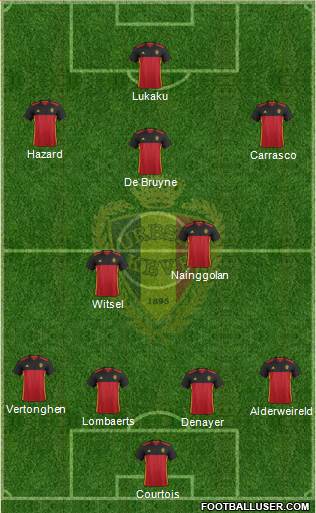 Belgium Formation 2016