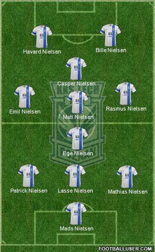 Lech Poznan Formation 2016