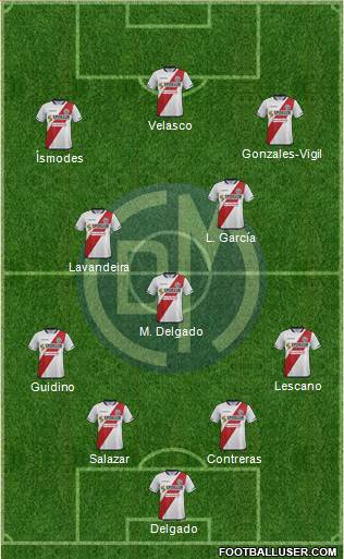 CC Deportivo Municipal Formation 2016