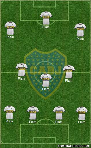 Boca Juniors Formation 2016