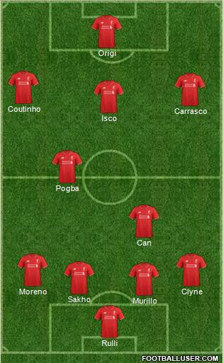 Liverpool Formation 2016