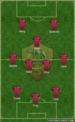 AS Roma Formation 2016