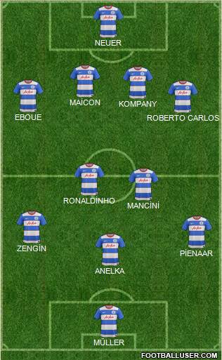 Queens Park Rangers Formation 2016