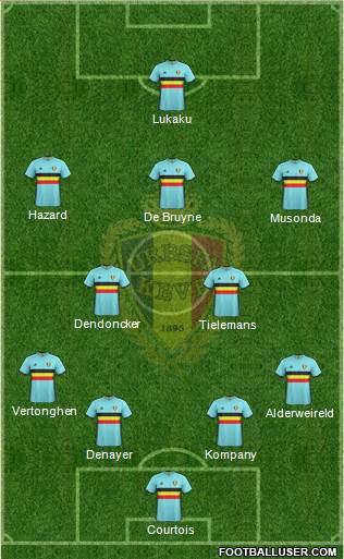Belgium Formation 2016
