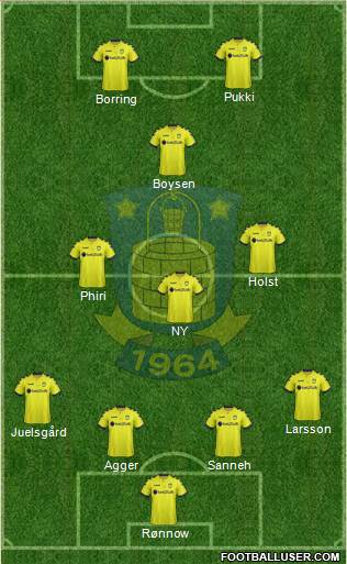 Brøndbyernes Idrætsforening Formation 2016