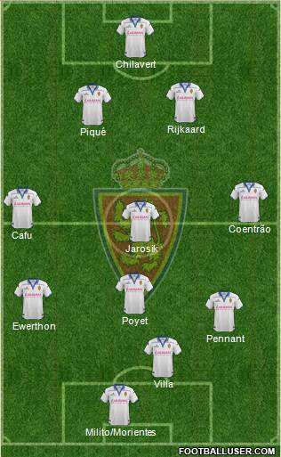 R. Zaragoza S.A.D. Formation 2016