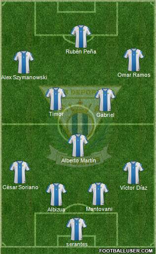 C.D. Leganés S.A.D. Formation 2016