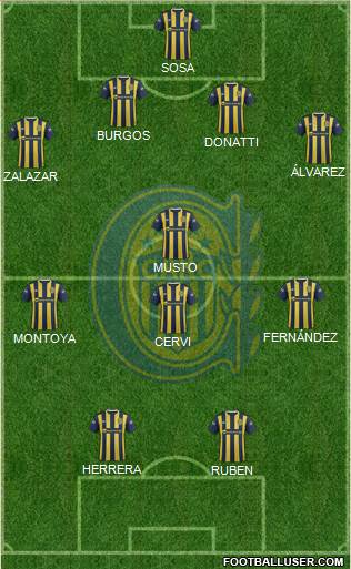 Rosario Central Formation 2016