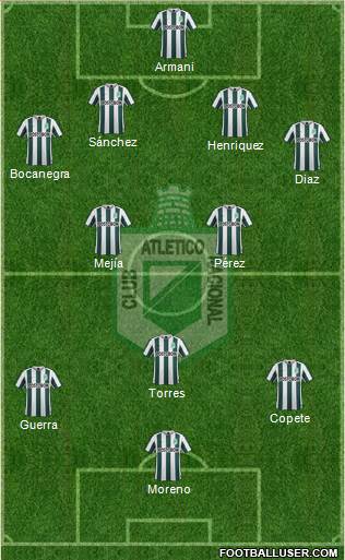 CDC Atlético Nacional Formation 2016