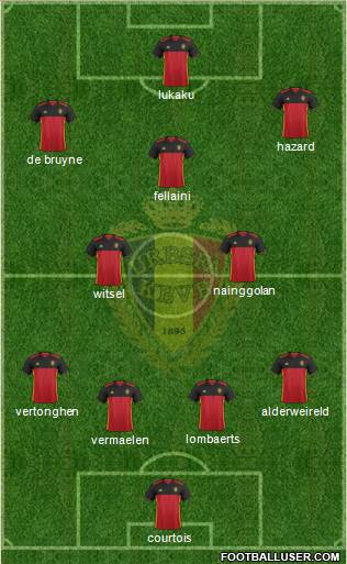 Belgium Formation 2016