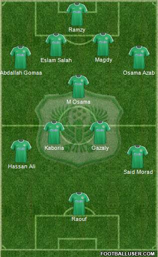 Masry Port Said Formation 2016