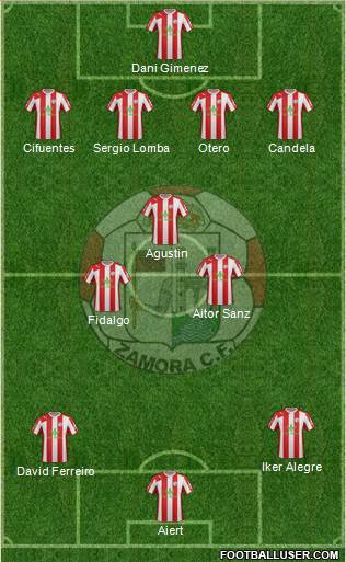 Zamora C.F. Formation 2016