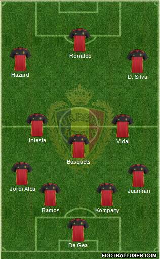 Belgium Formation 2016