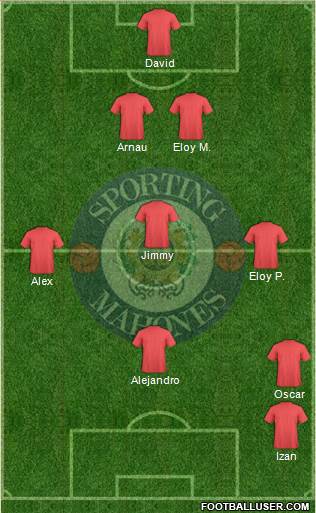 Sporting Mahonés Formation 2016