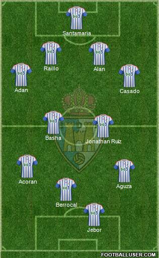 S.D. Ponferradina Formation 2016