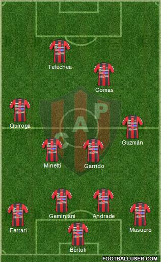 Patronato de Paraná Formation 2016
