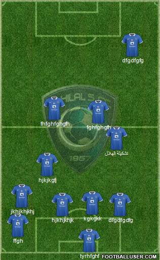 Al-Hilal (KSA) Formation 2016