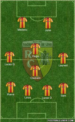 Racing Club de Lens Formation 2016