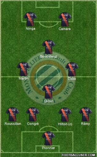 Montpellier Hérault Sport Club Formation 2016